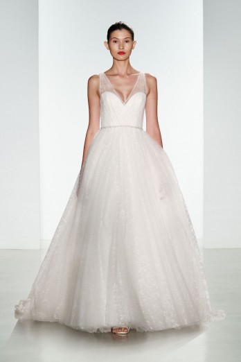 tulle ballgown by christos bridal