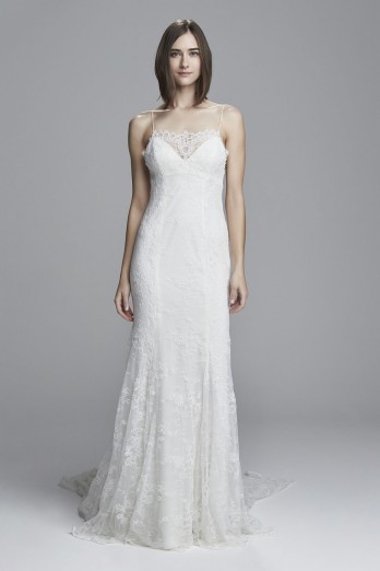 Lace fit to flare wedding dress_Lulu